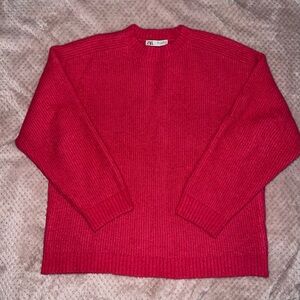 Zara Fuchsia cozy sweater